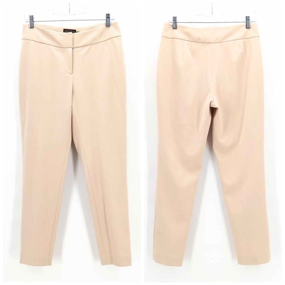 PENDLETON Cropped Skinny Tan Career Pants Trousers
